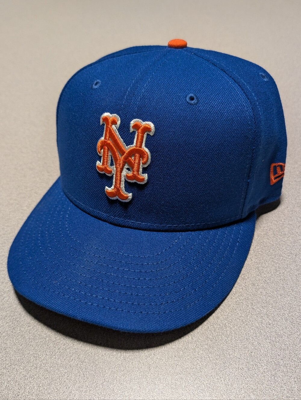 New York Mets MLB On-field New Era 59FIFTY 5950 Fitted Hat Cap 7 3/4